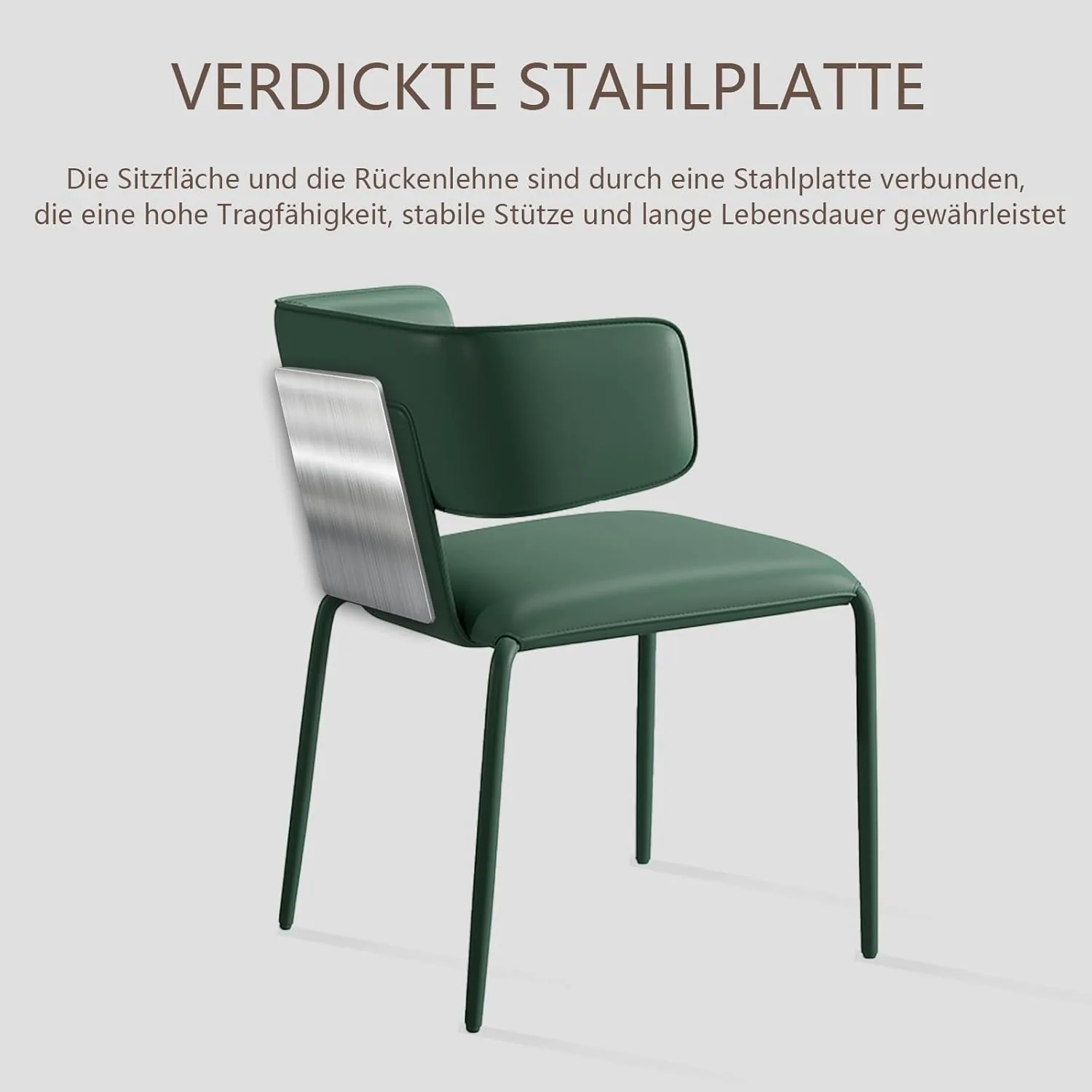 YOUTASTE Model 2100 - Italian Minimalist Dining Chair