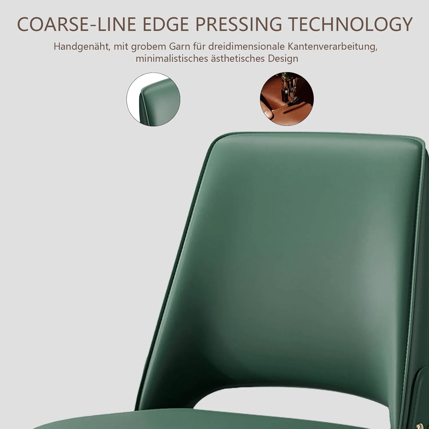 YOUTASTE Model 2100H - Italian Minimalist Dining Chair (High Back)